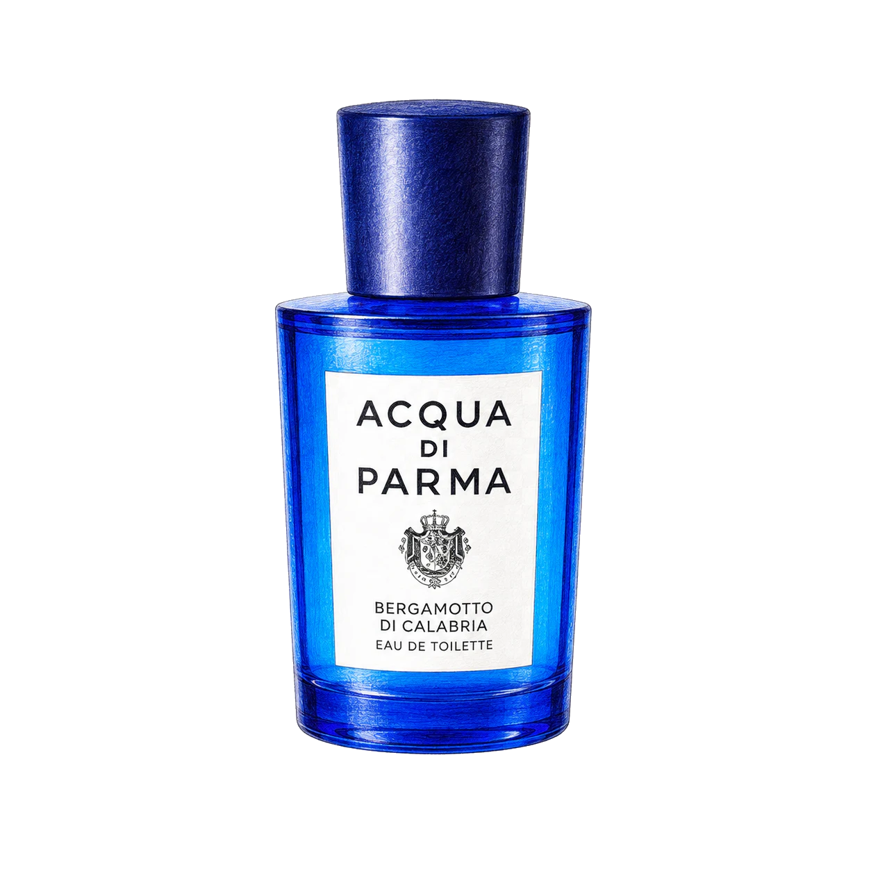 Acqua di Parma ベルガモット ディ カラブリアの編集部制作色鉛筆イラスト