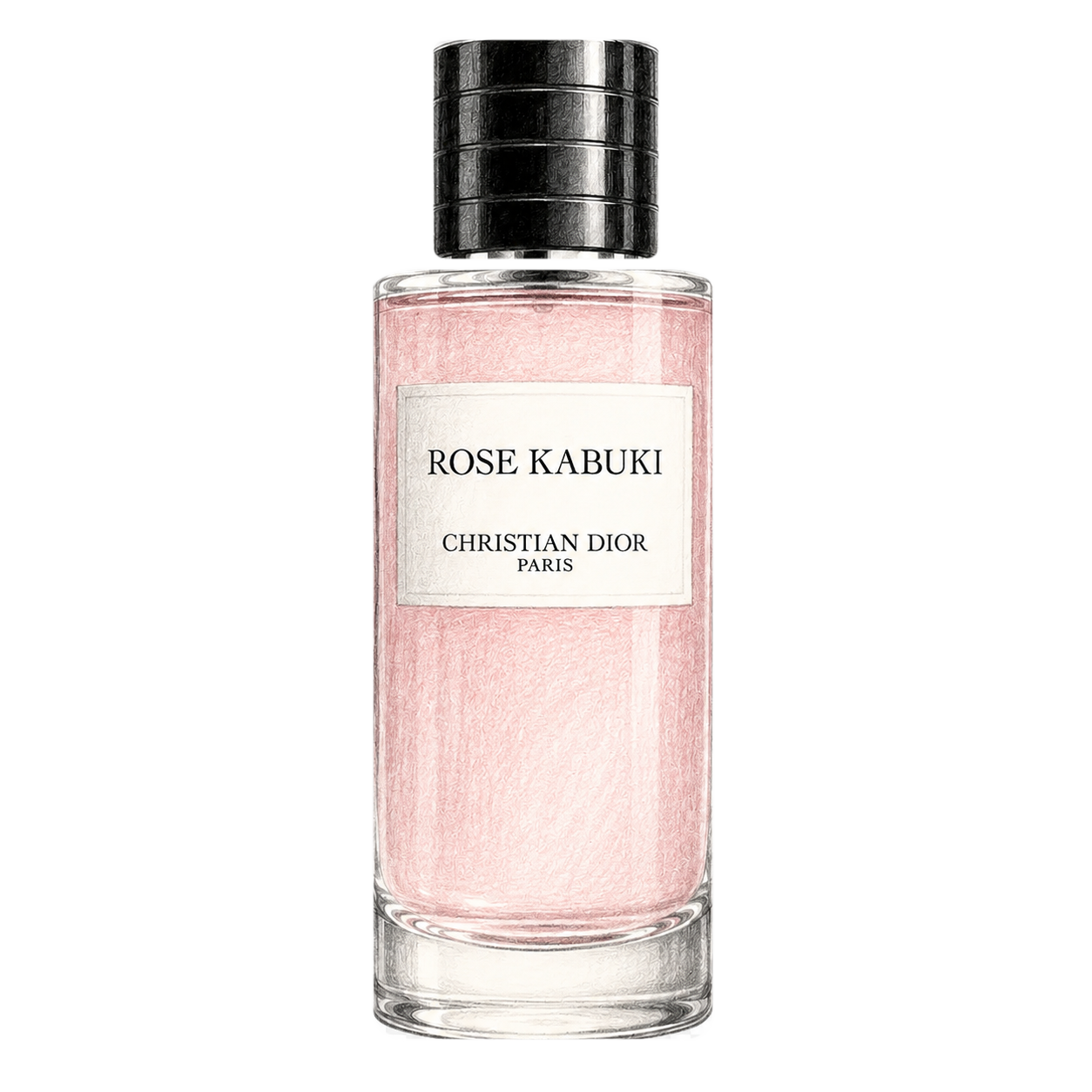 DIOR ローズ カブキ オードゥ パルファン 50mLの色鉛筆イラスト
