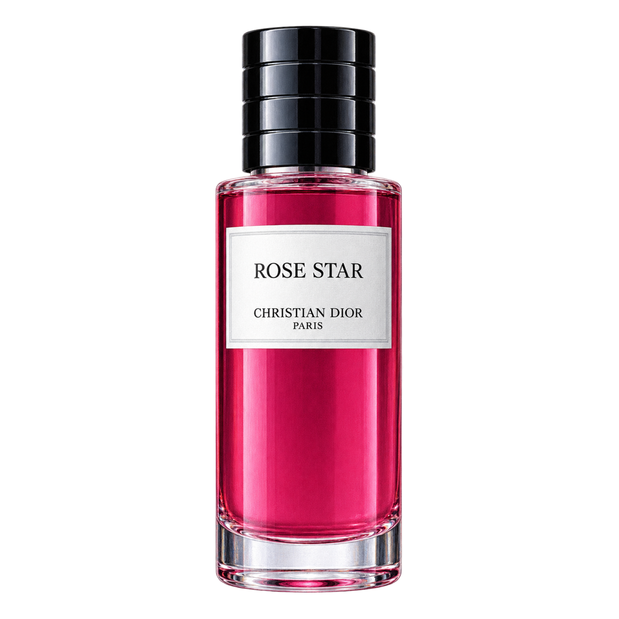 DIOR ローズ スター オードゥ パルファン 50mLの色鉛筆イラスト