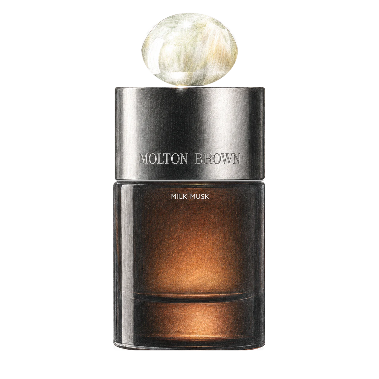 Molton Brown Milk Musk の色鉛筆ボトルイラスト