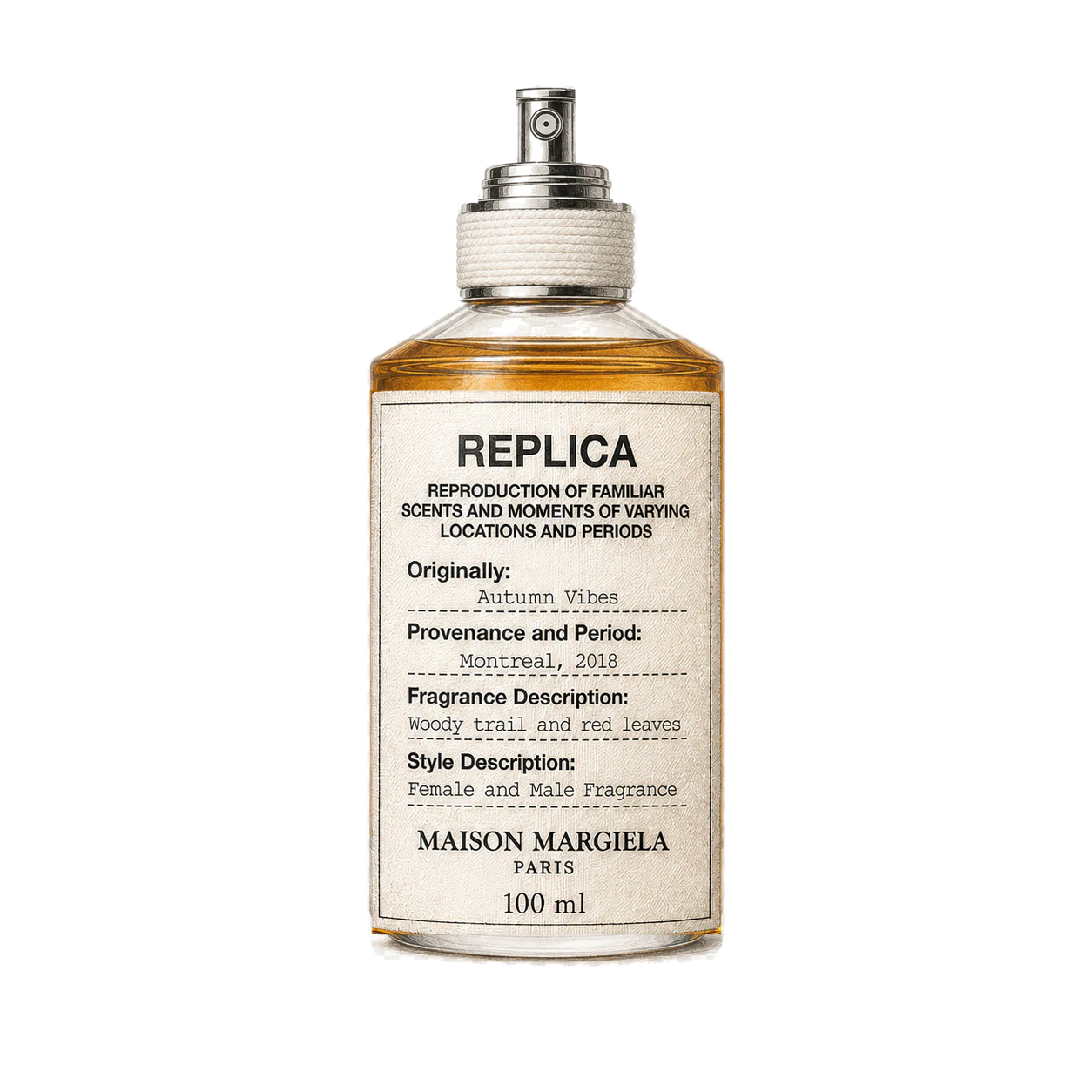 Maison Margiela REPLICA Autumn Vibesの色鉛筆ボトルイラスト