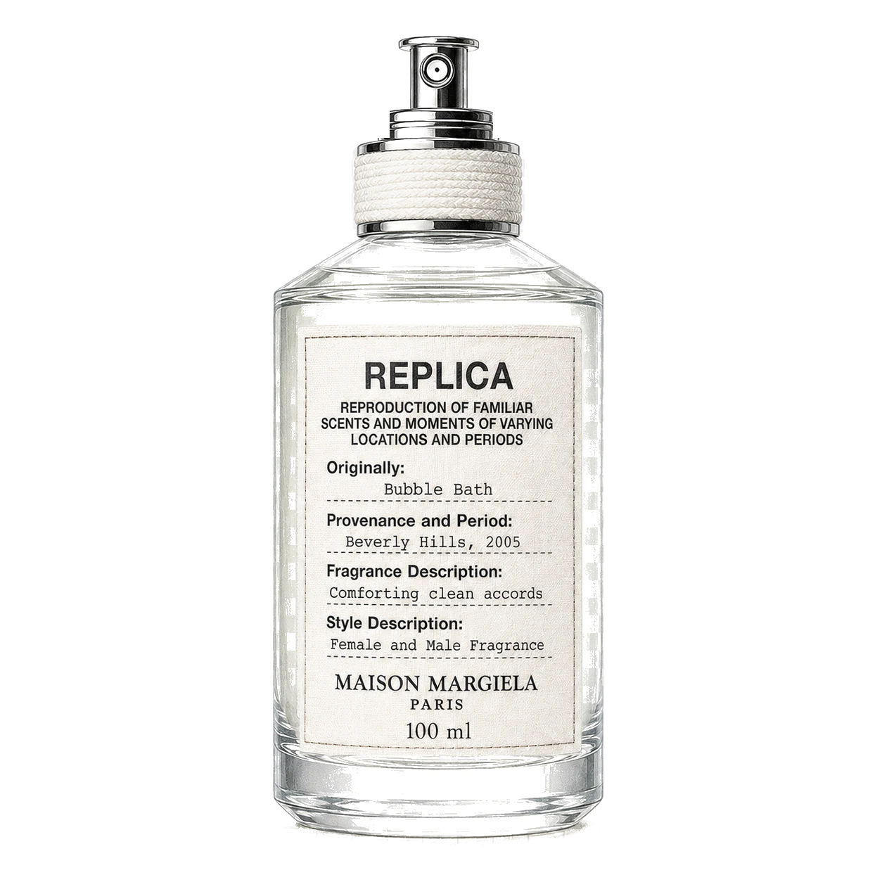 Maison Margiela REPLICA Bubble Bathの色鉛筆ボトルイラスト
