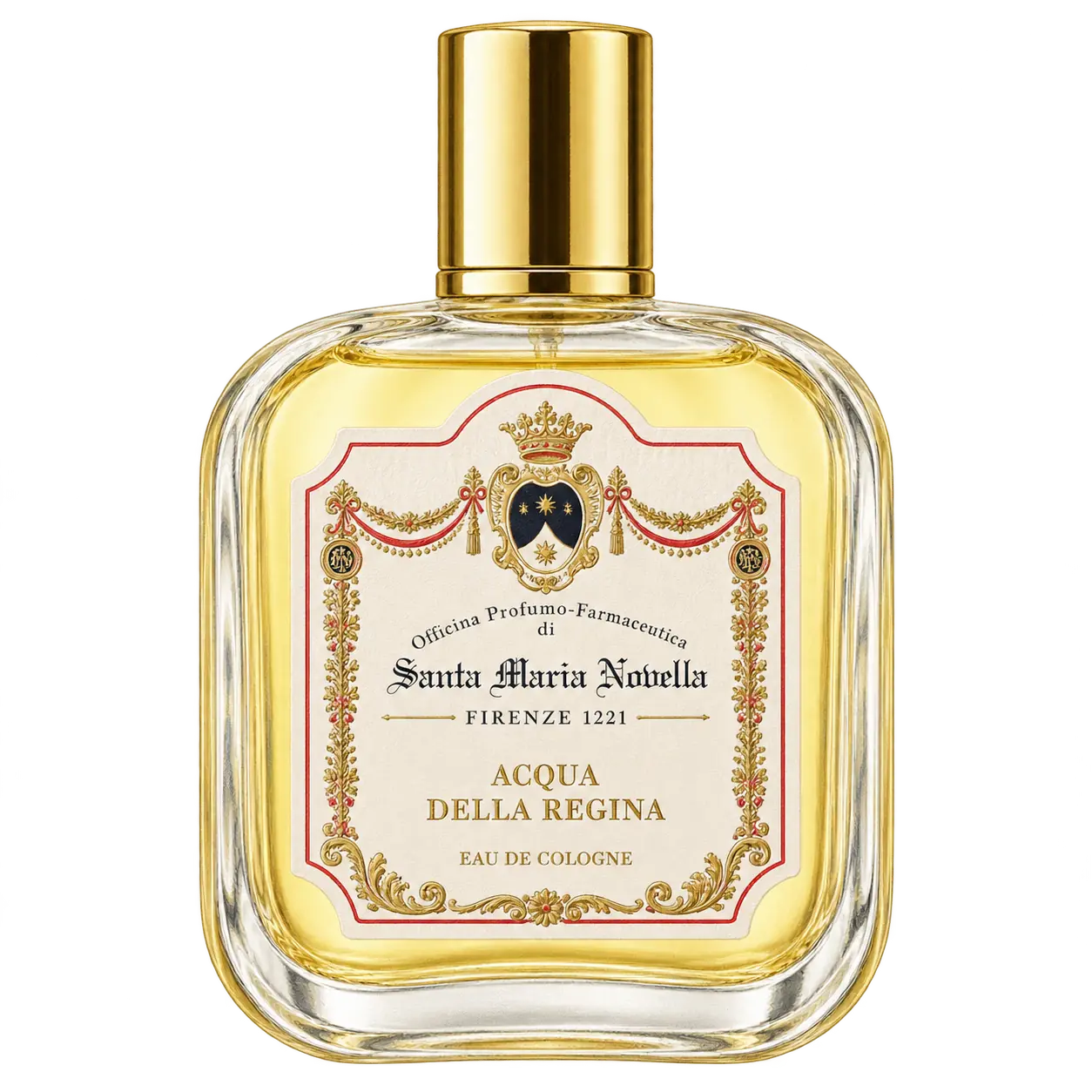 Santa Maria Novella アックア・デッラ・レジーナの編集部制作色鉛筆イラスト