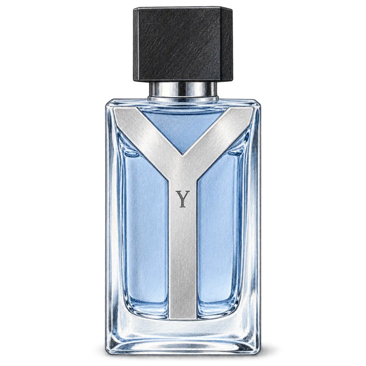 YSL BEAUTY Y MEN オーデトワレの編集部制作色鉛筆イラスト