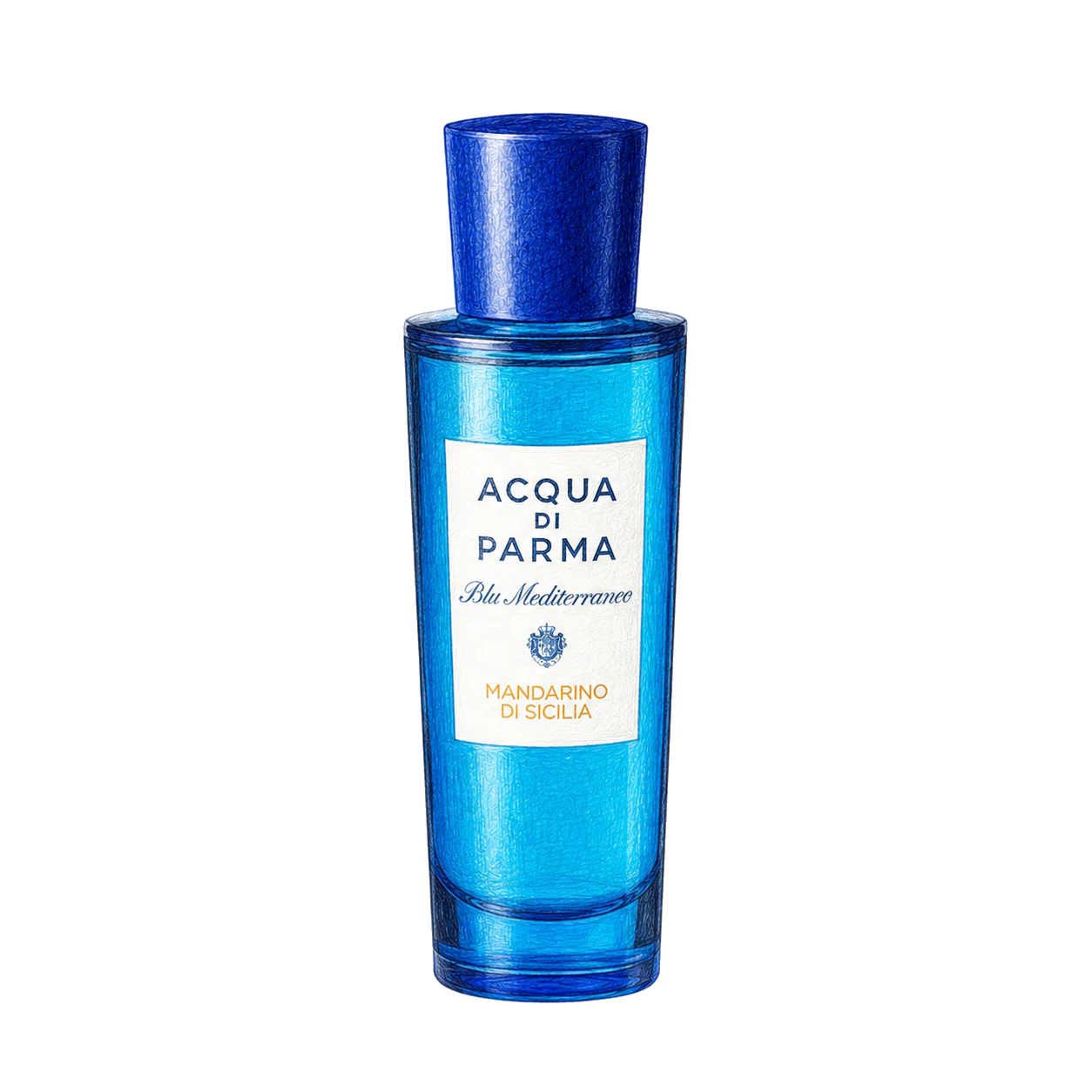 Acqua di Parma マンダリーノ ディ シチリアの編集部制作イラスト