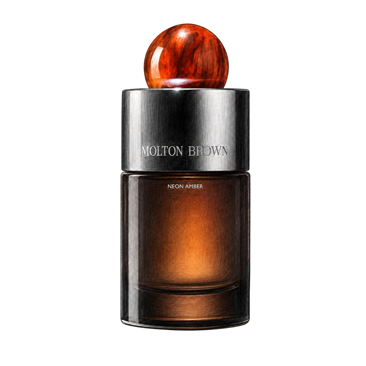 Molton Brown ネオンアンバーの編集部制作イラスト
